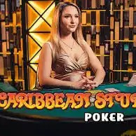 Caribbean Stud Poker game by Evolution – logo hosted on Spinarium