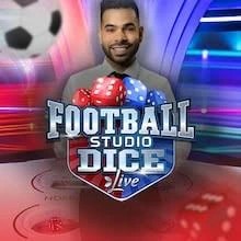 Football Studio Dice slot icon by Evolution, available at Spinarium