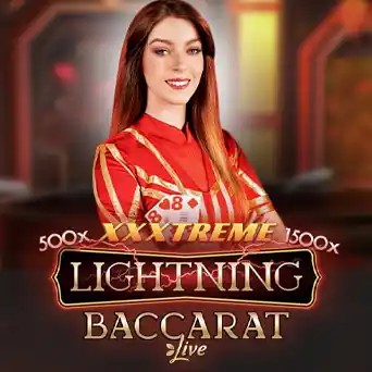 Enjoy Lightning Baccarat by Evolution – logo hosted on spinarium-be.com